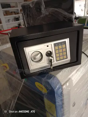Safe With Digital Keypad And Key Lock