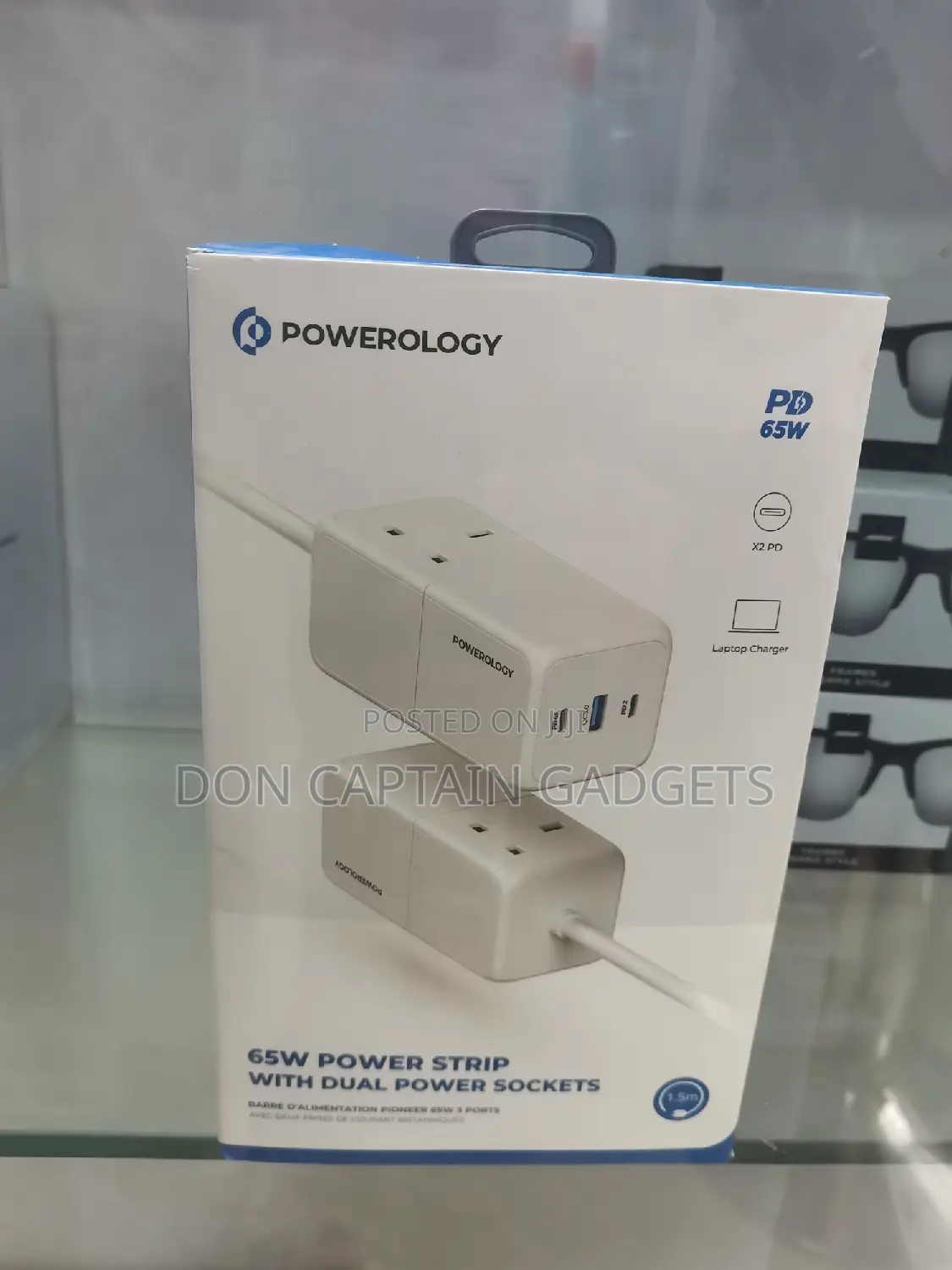 Powerology 65W Power Strip