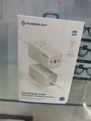Powerology 65W Power Strip