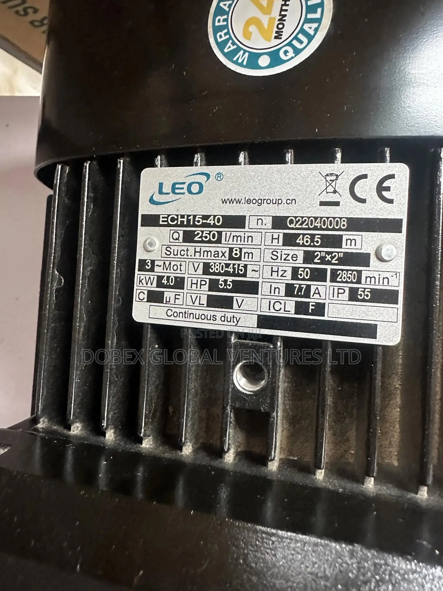 Horizontal Multistage Surface Pump