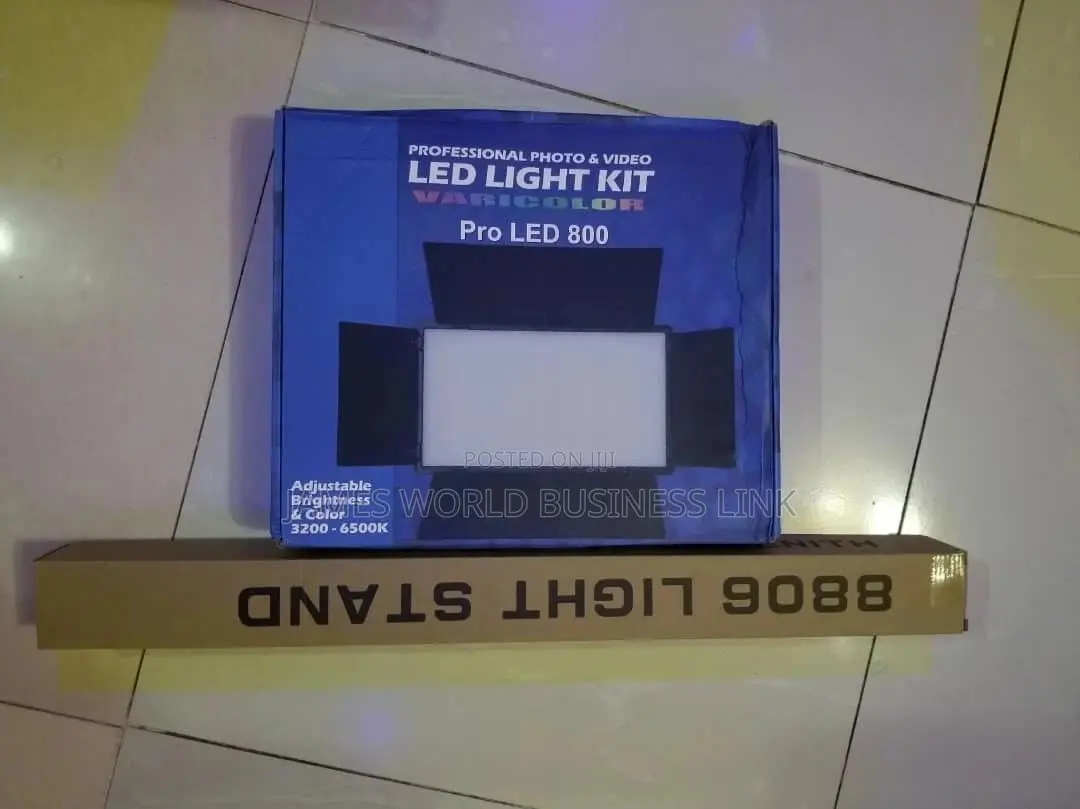 Pro Led 800 Video Light With Stand for sale - James world business link ...