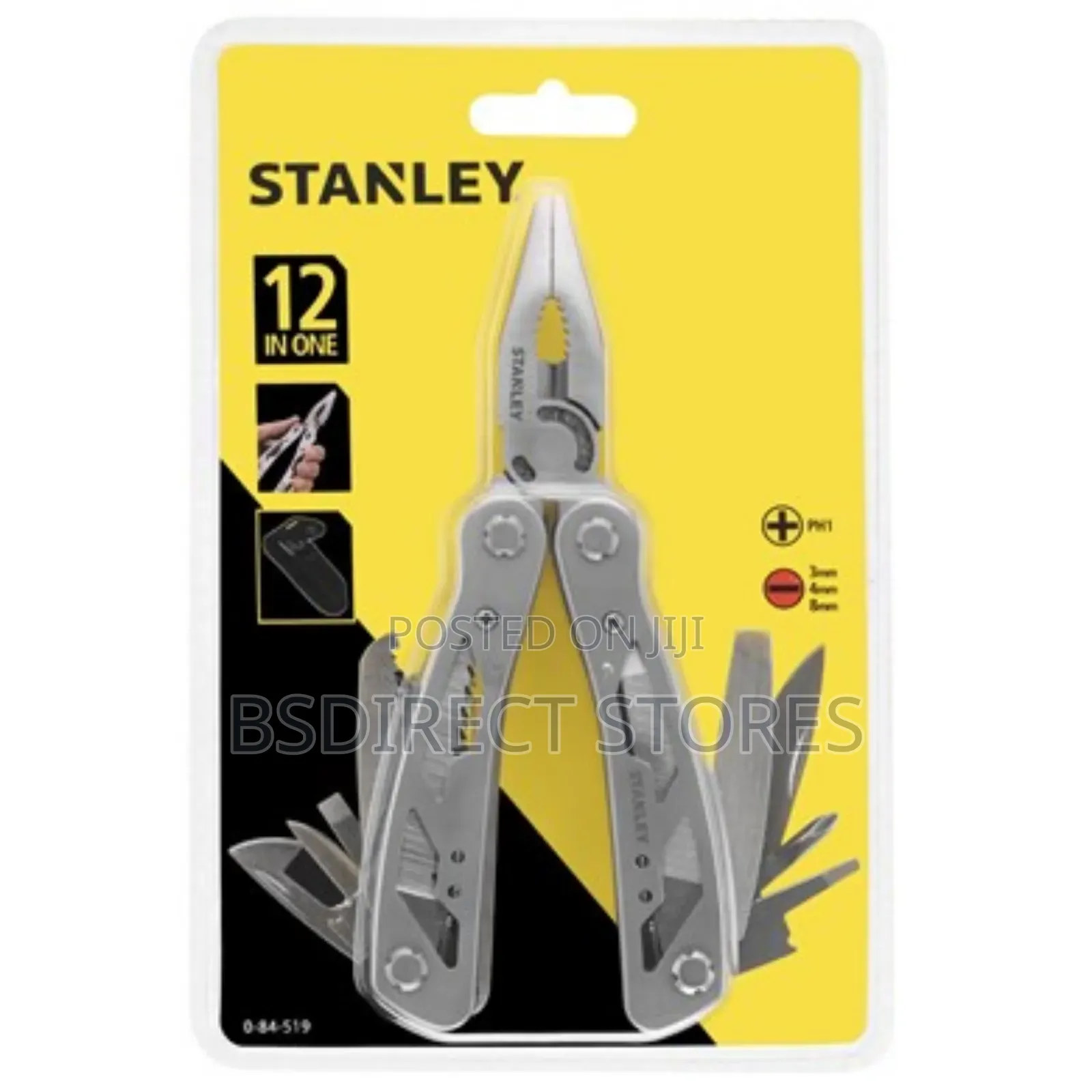 Stanley Versatile Multi- Tool 12 in One With Belt Pouch