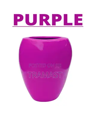Durable Fiber Glass Vase Artificial Natural Flowers