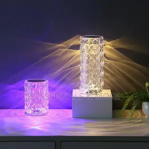 LED Crystal Table Lamp Touch Control Desk Lamp