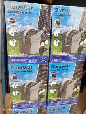 Duravolt DC 5in1 Solar Rechargeable Pack