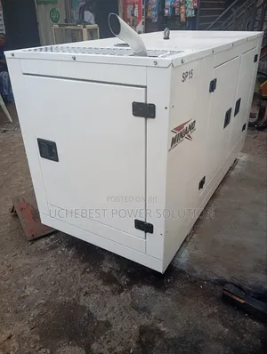 15kva Mikano UK Perkins Soundproof Gene Almost Brand New