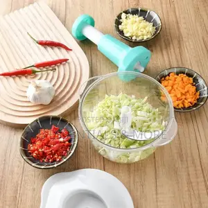 Hand Pat Manual Food Processor and Speedy Chopper