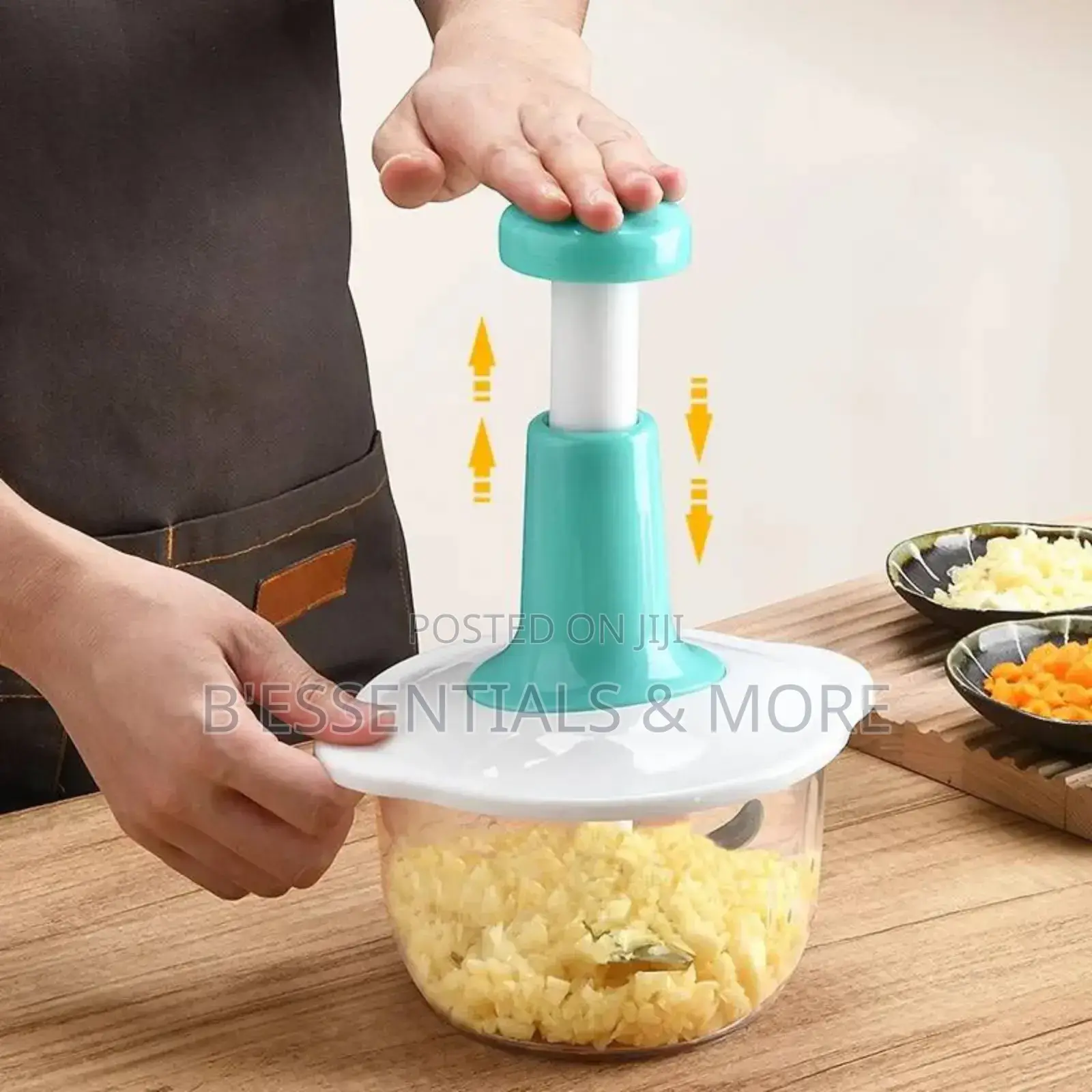 Hand Pat Manual Food Processor and Speedy Chopper