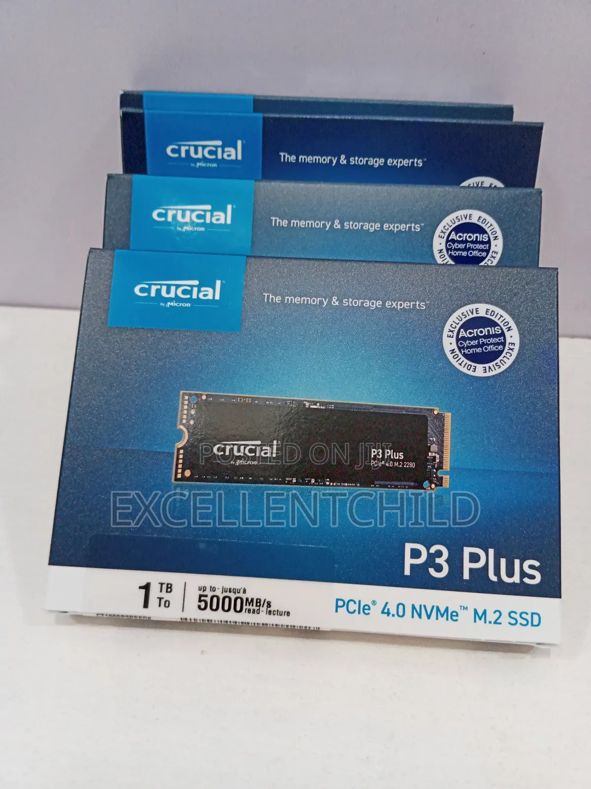 Crucial 1tb P3 Plus Upto 5000mb/S Pcle 4.0 Nvme M.2 SSD