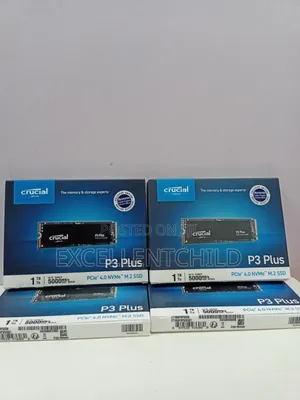 Crucial 1tb P3 Plus Upto 5000mb/S Pcle 4.0 Nvme M.2 SSD