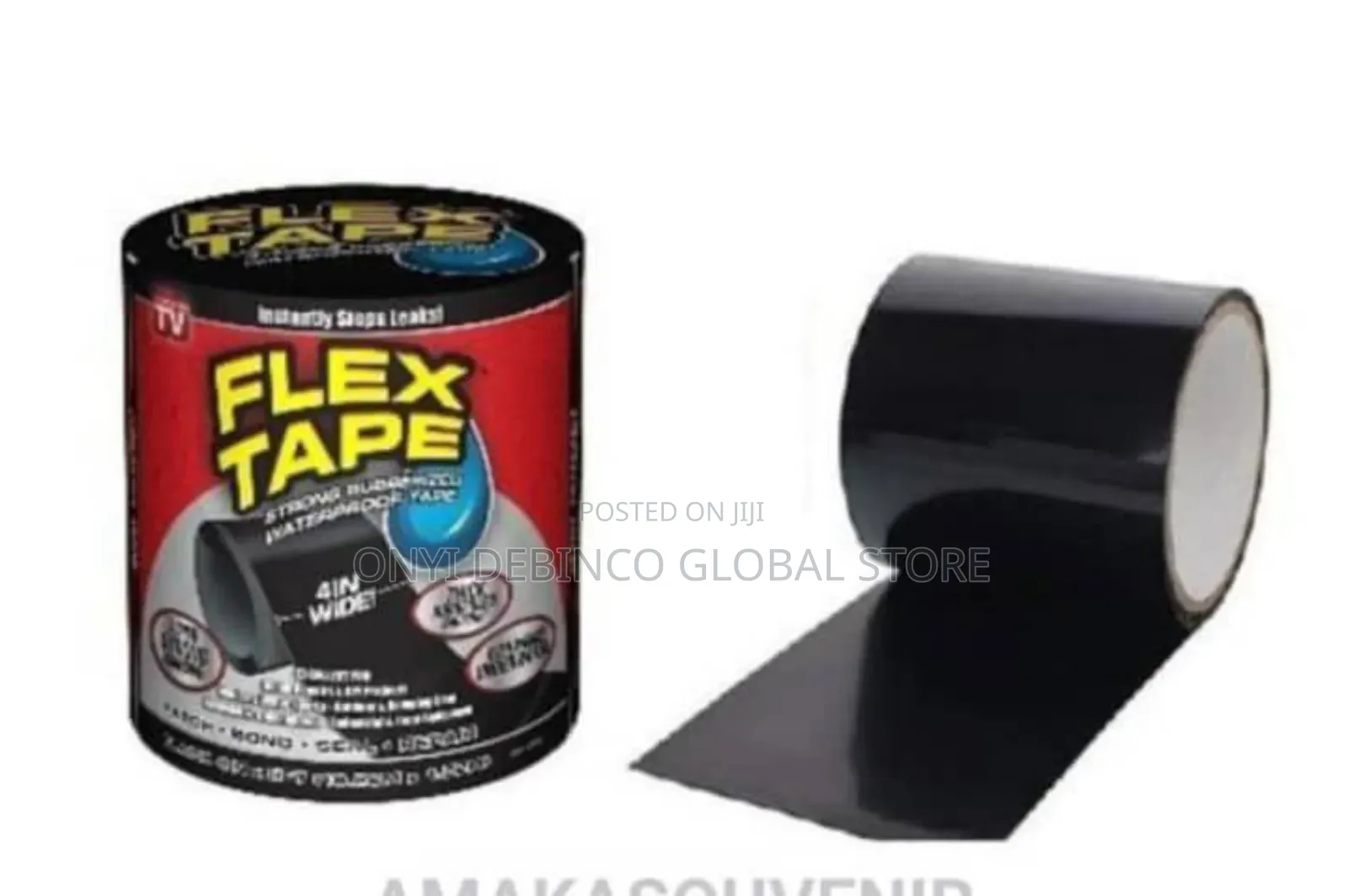 Flex Tape Rubberized Waterproof to Patch, Bond,Seal Repair