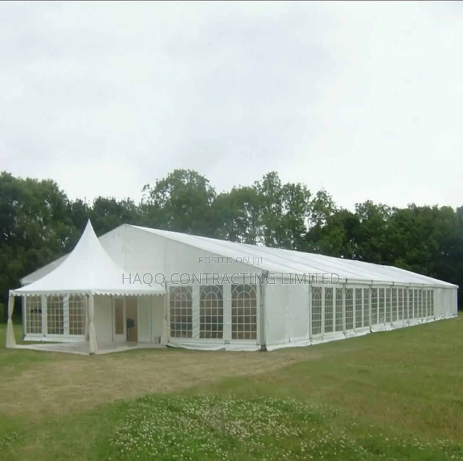 10m×30m Marquee Tent Construction