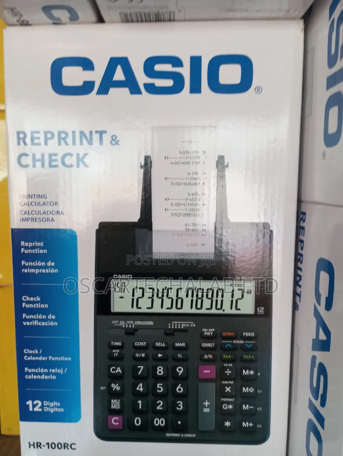 Casio Desktop Calculator 12 Digits