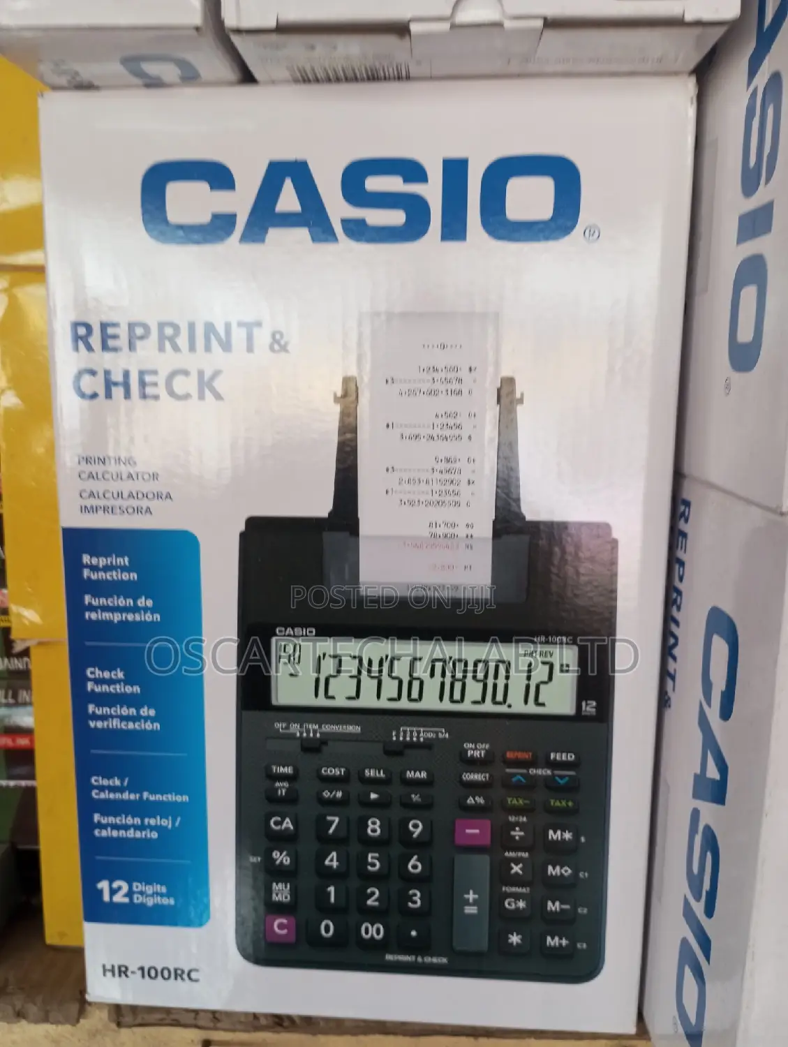Casio Desktop Calculator 12 Digits