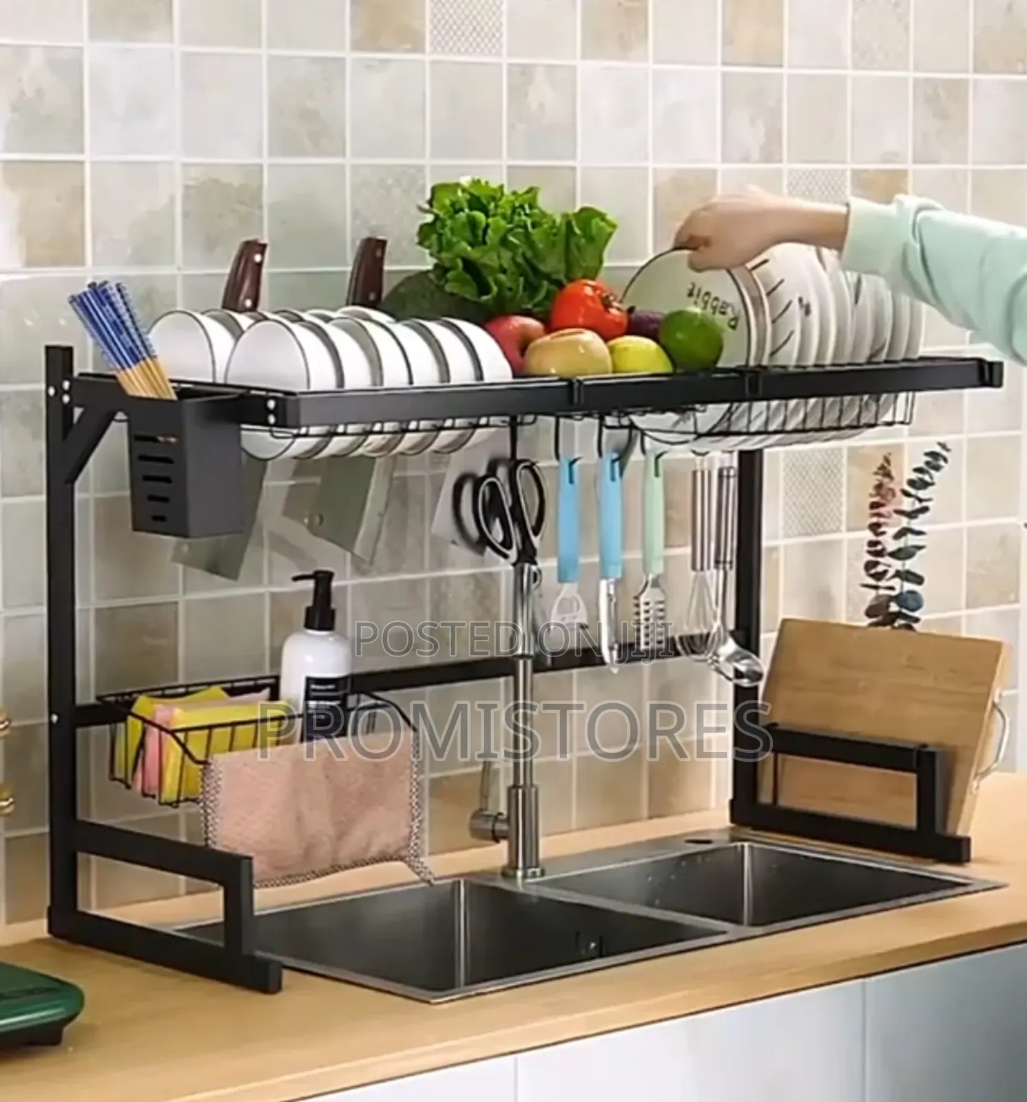 Over the Sink Plate Rack