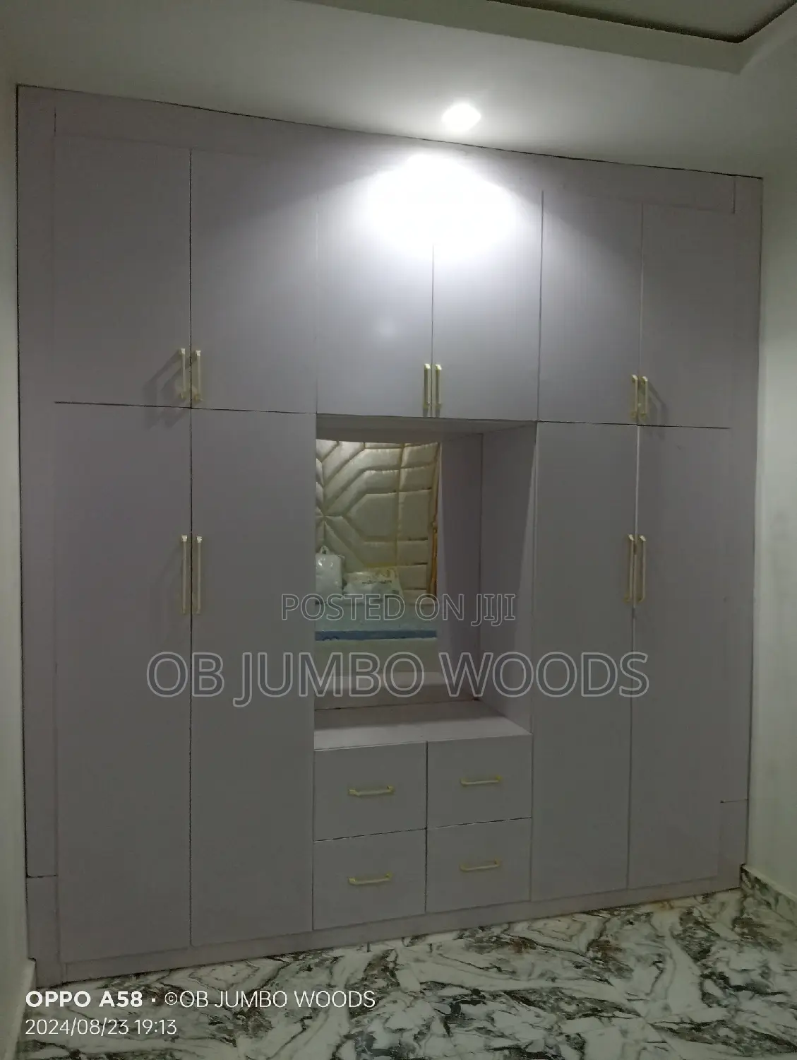 White Inbuilt Wardrobe