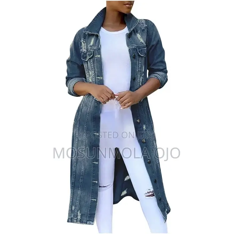 Denim Long Coat