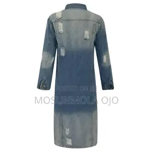 Denim Long Coat