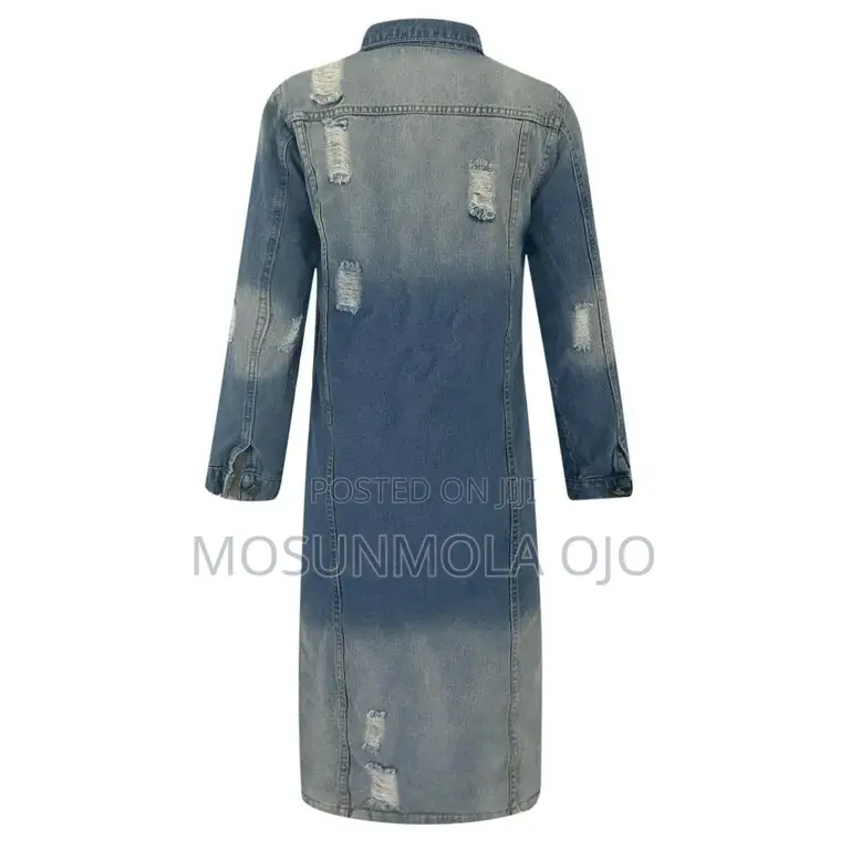 Denim Long Coat