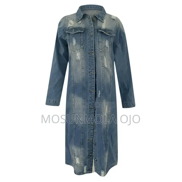 Denim Long Coat