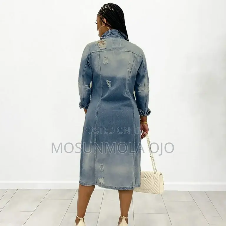Denim Long Coat