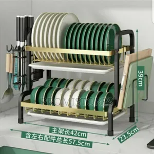 3tier Plate Rack Dish Drainer Rack Holder