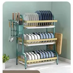 3tier Plate Rack Dish Drainer Rack Holder