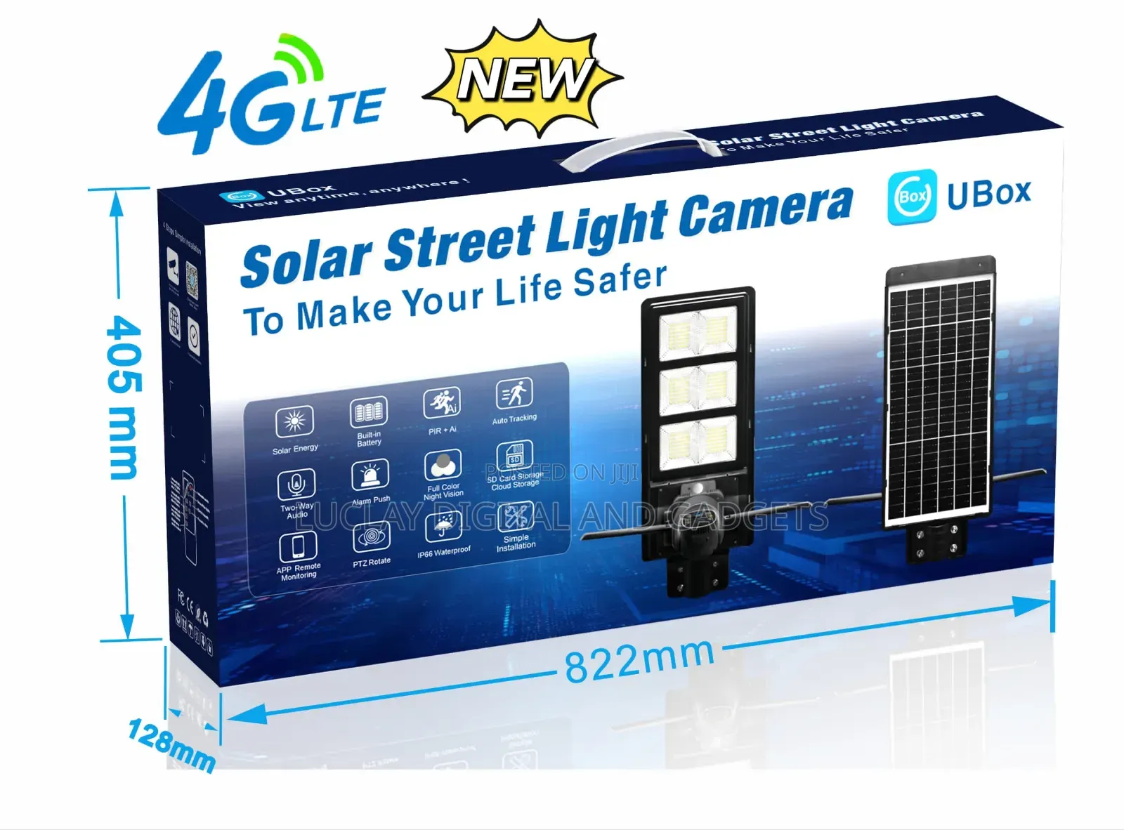 Solar Flood Light Camera