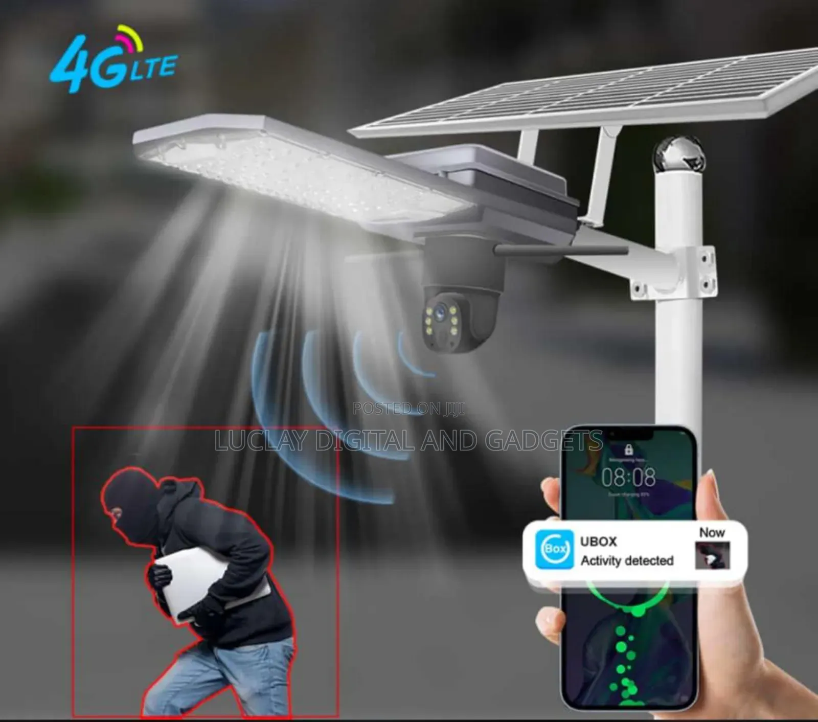 Solar Flood Light Camera