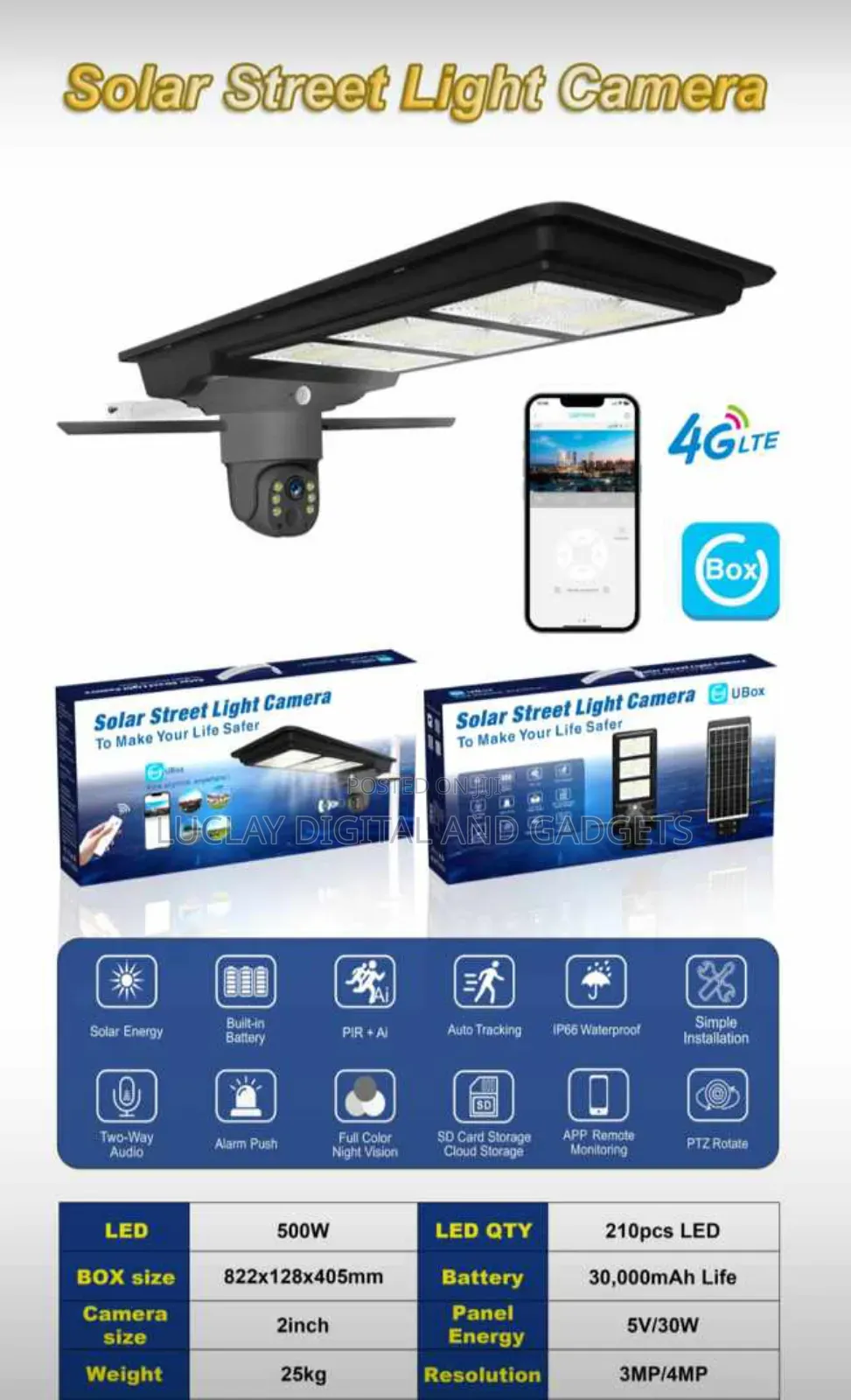 Solar Lights With Camera