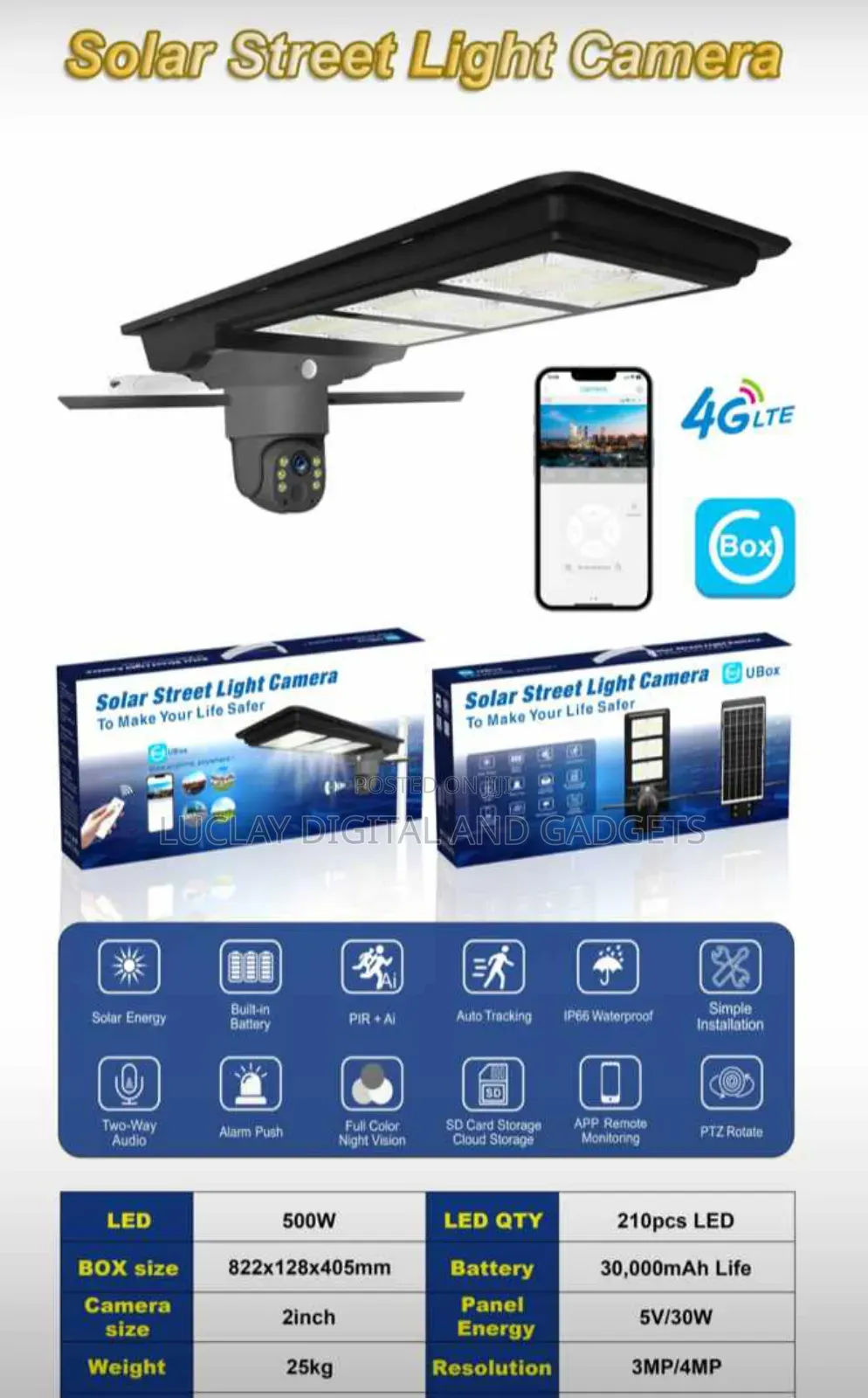 Solar Lights With Camera