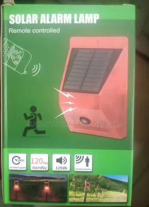 Solar Sensor Alarm