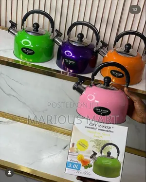 Colourful Whistling Kettle - 3L