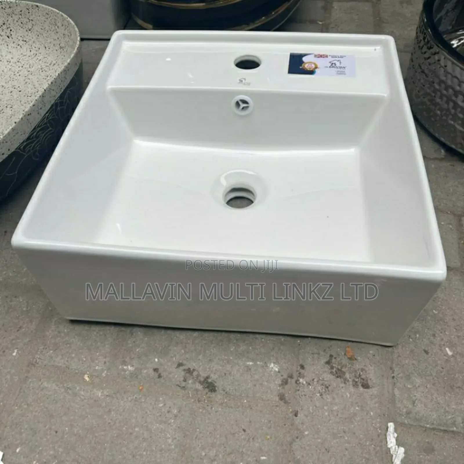 Square Mini Wall-Hung Basin