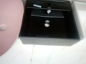 Black Wall Hung Basin