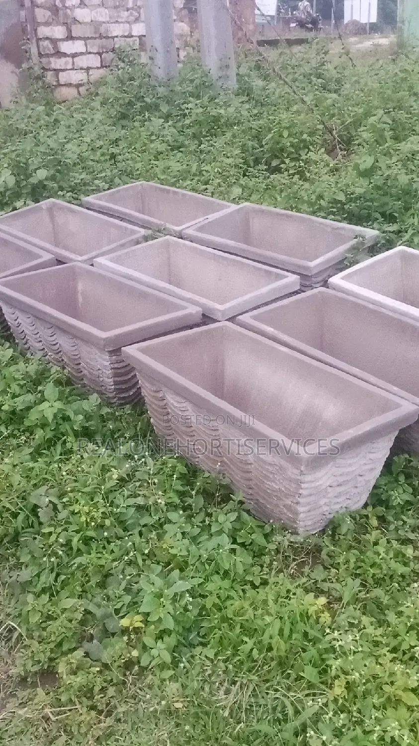 Size Matters: Giant Concrete Pots