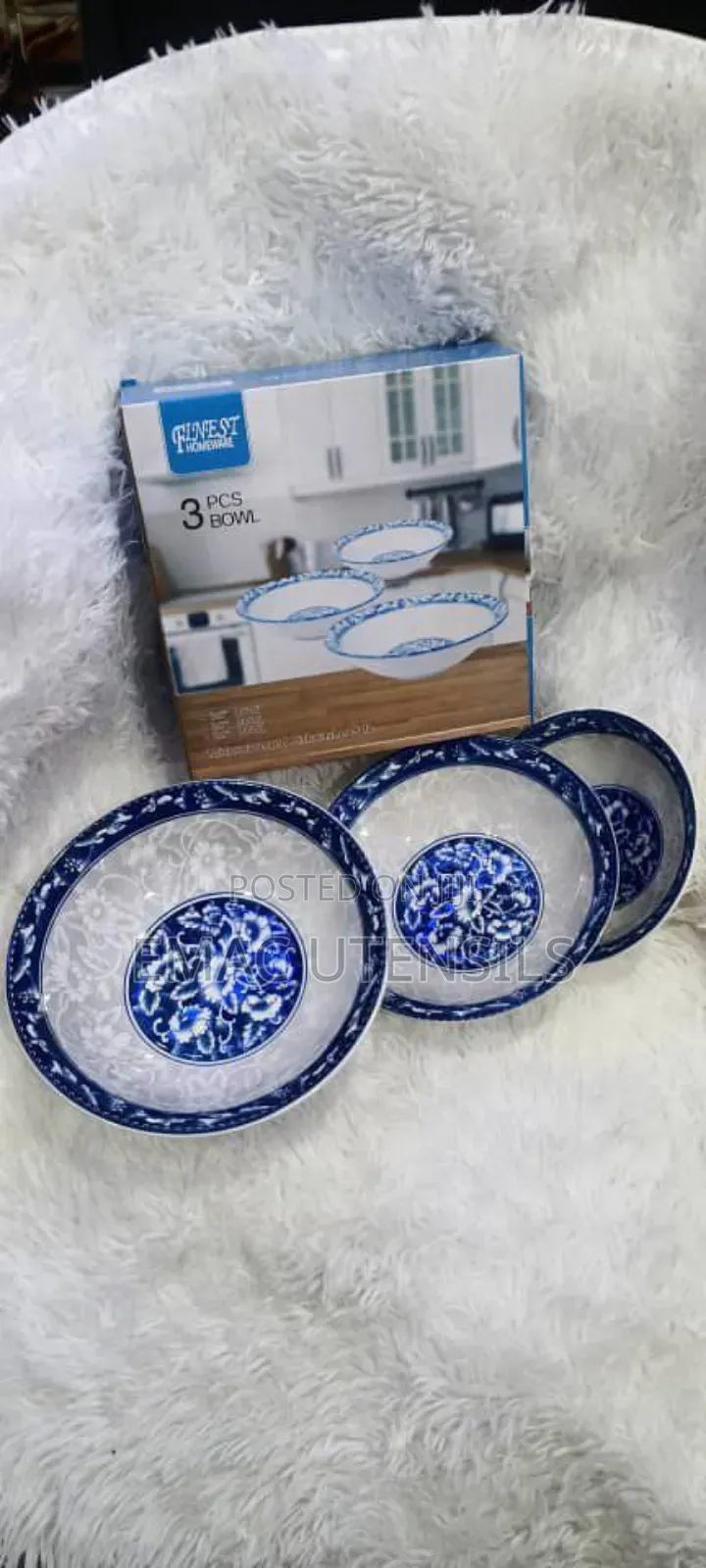 Ceramic 3pcs Bowl