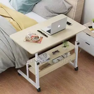 Portable and Adjustable Work Table With Wheels