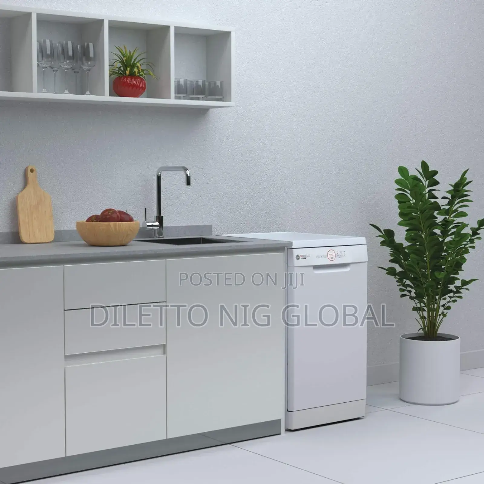 Hoover HDPH 2d1049w-80 Slimline Dishwasher