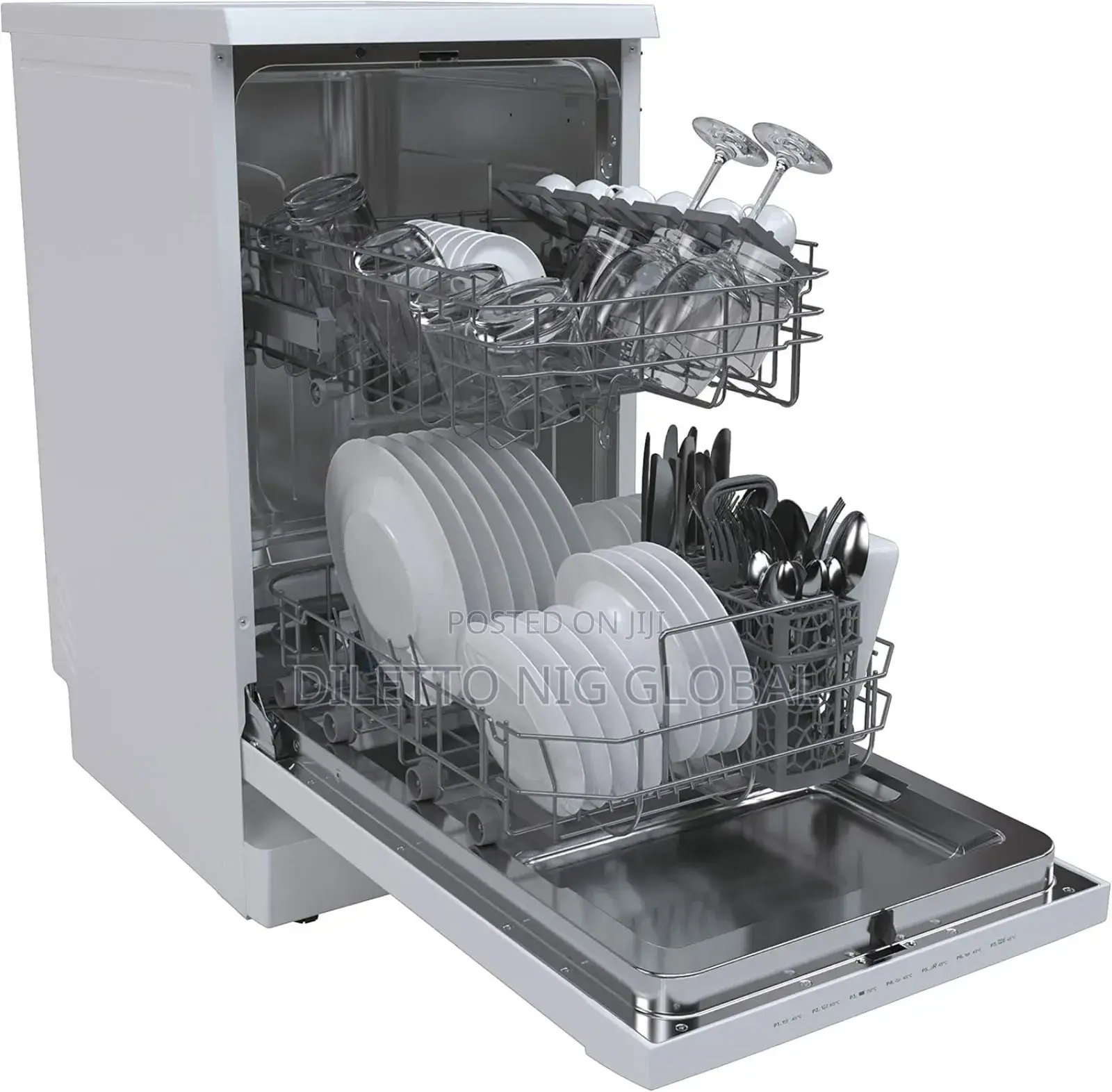 Hoover HDPH 2d1049w-80 Slimline Dishwasher