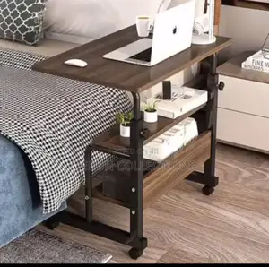 Portable and Adjustable Work Table With Wheels