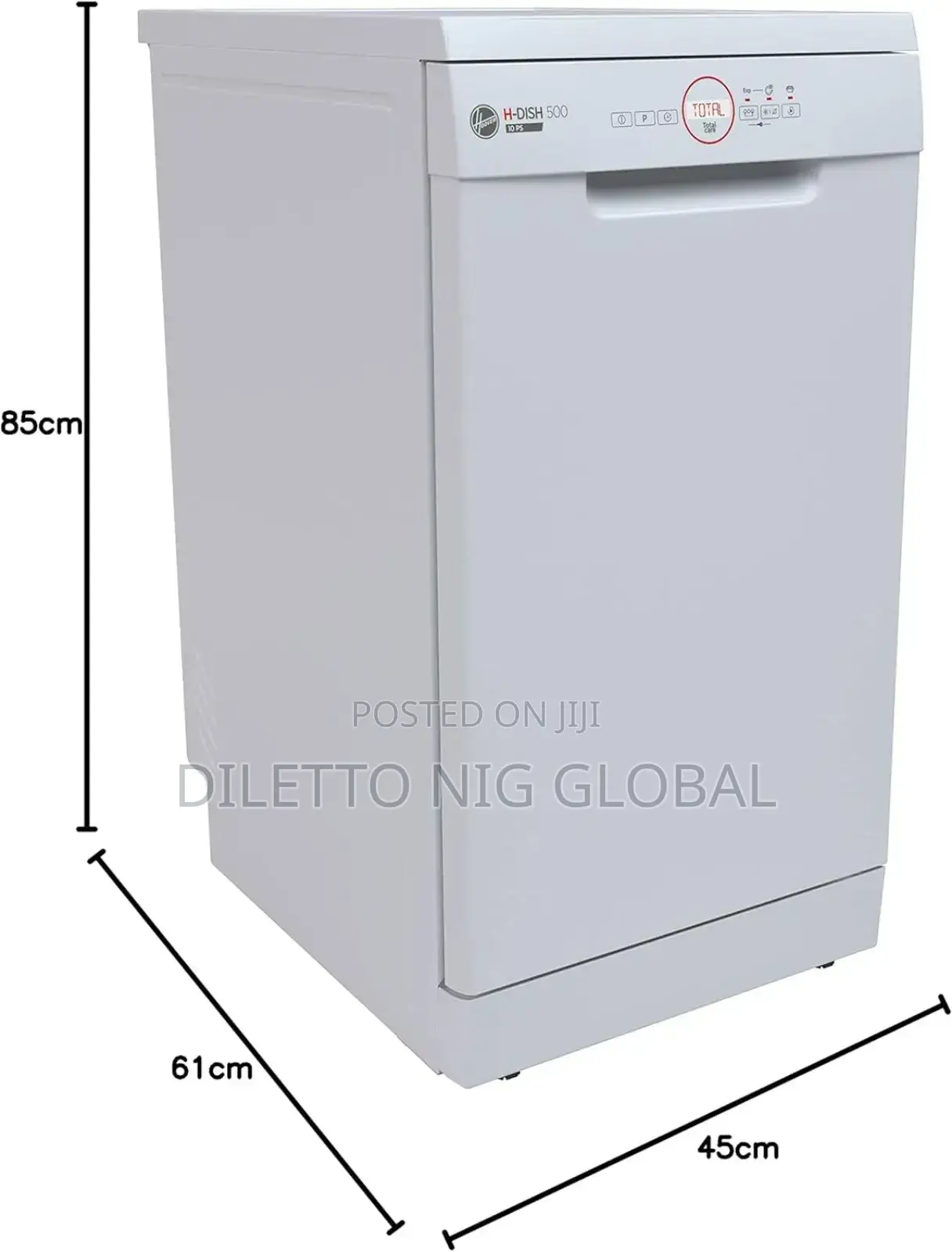Hoover HDPH 2d1049w-80 Slimline Dishwasher