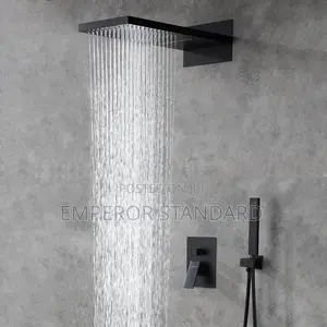 Luxury 5 Way's Condict Shower Black