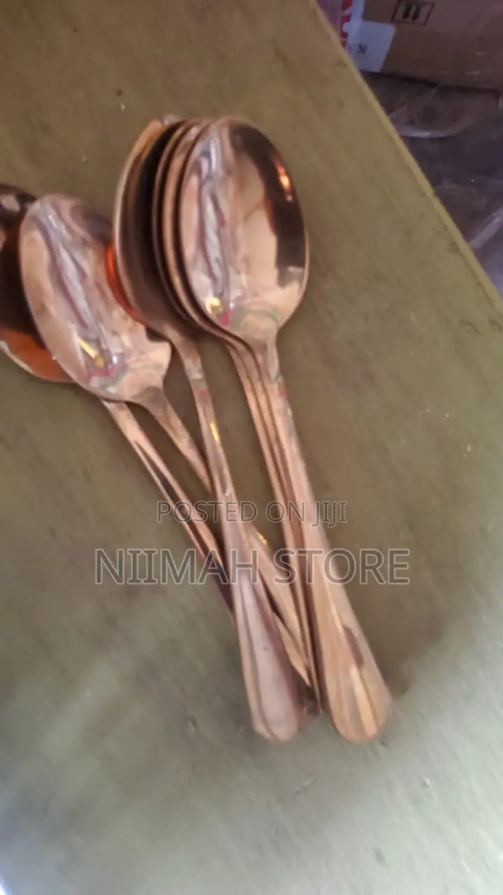 Gold Spoon - 6pcs