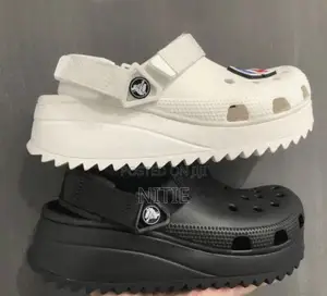 Original Plain Black Classic Hikers Crocs