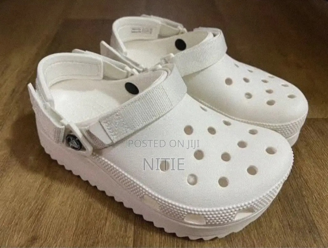 Original White  Classic Hikers Crocs