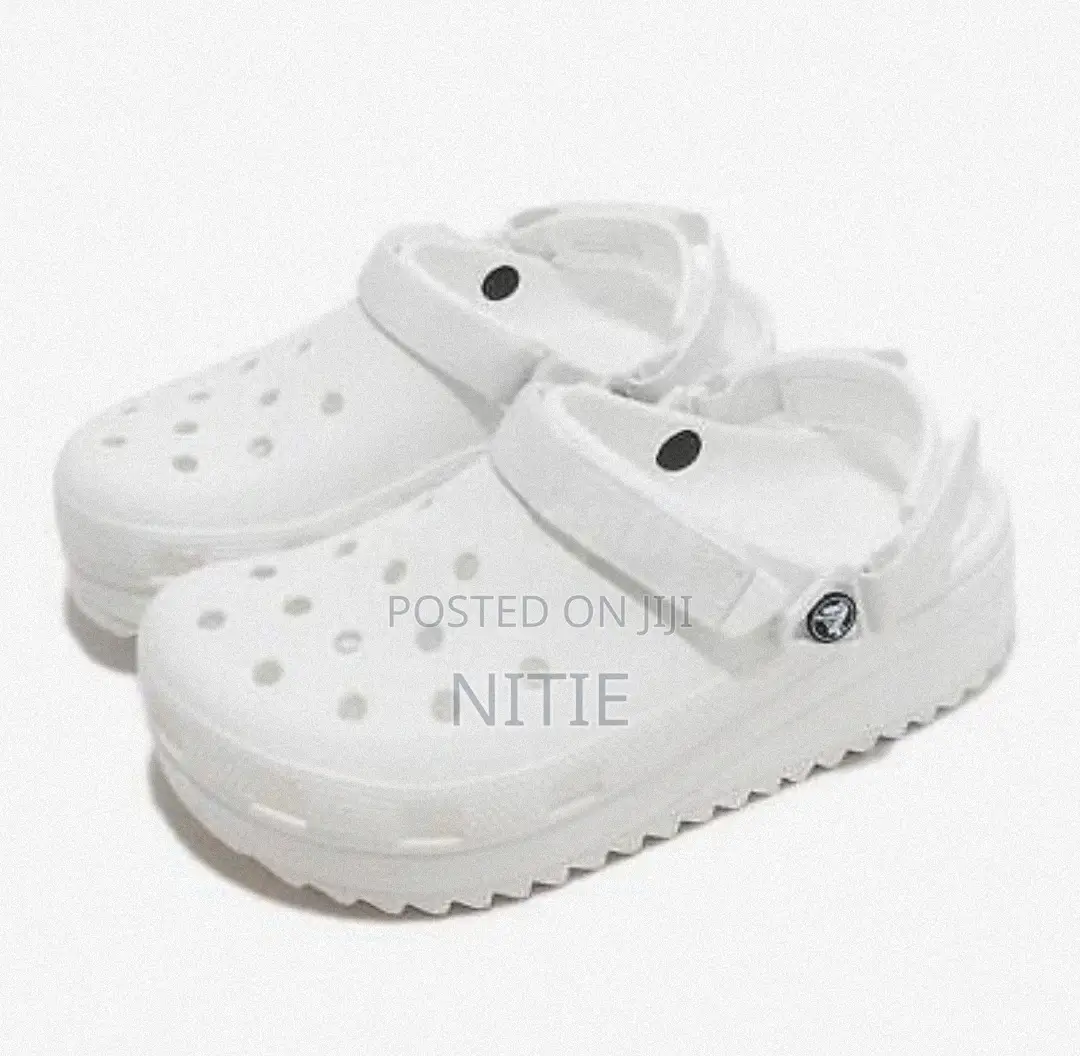 Original White  Classic Hikers Crocs