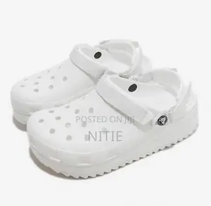 Original White  Classic Hikers Crocs