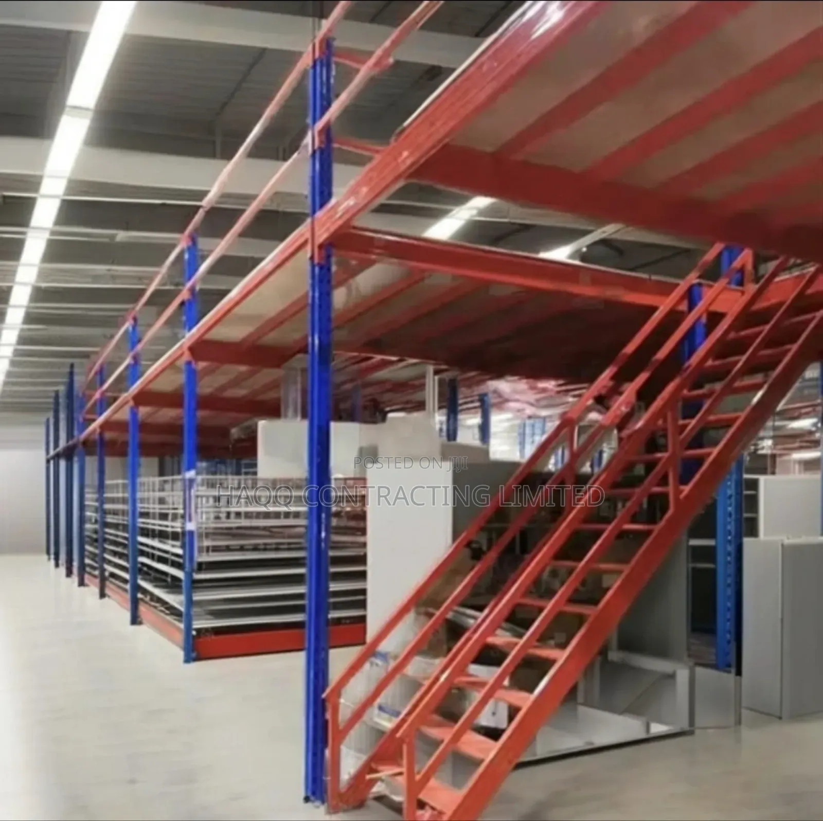 Heavy Duty Multi-Level Pallet and Rack System Fabrication