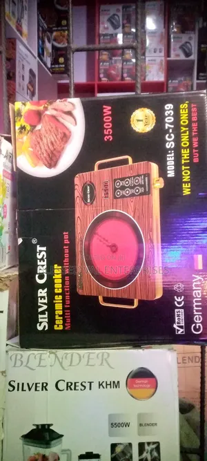 3500W Silver Crest Ceramic Cooker